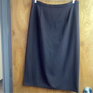 Sag Harbor brown pencil skirt Women’s size 18 Elastic Sides career work wear